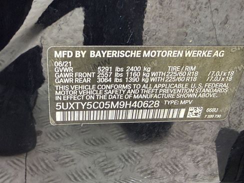 Used 2021 BMW X3 xDrive30i w/ Convenience Package image 21