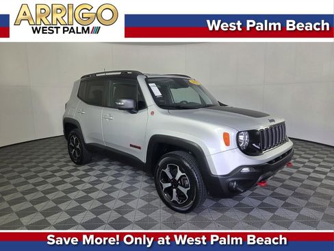 Used 2020 Jeep Renegade Trailhawk w/ UConnect 8.4 Nav Group AWD/4WD image 1