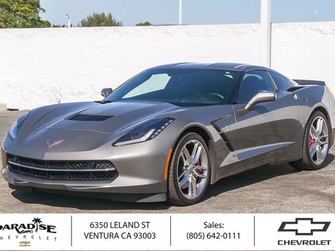 Used 2016 Chevrolet Corvette Stingray Coupe w/ 2LT Preferred Equipment Group RWD image 1
