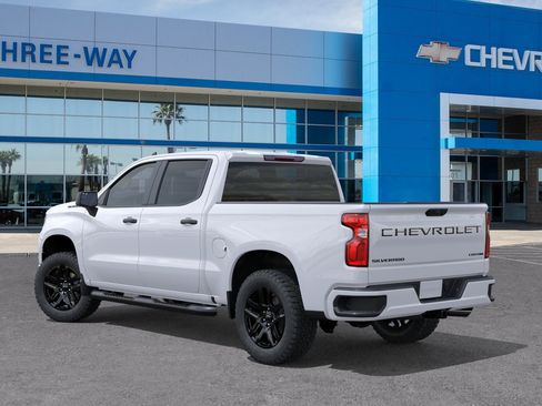 New 2026 Chevrolet Silverado 1500 Custom w/ Turbomax Blackout Package RWD image 3