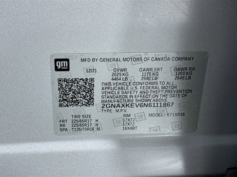 Used 2022 Chevrolet Equinox LT FWD image 34