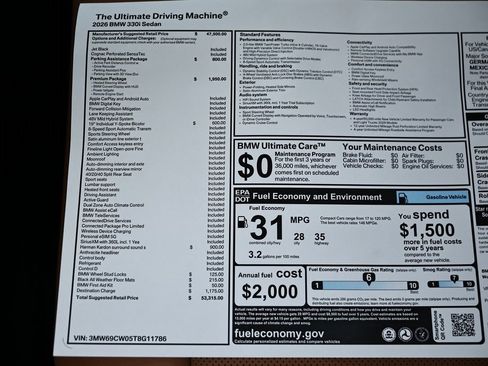 New 2026 BMW 330i Sedan w/ Premium Package image 41