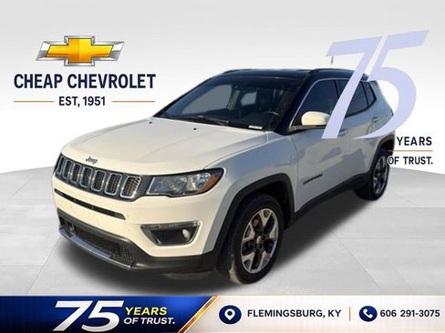 Used 2021 Jeep Compass Limited AWD/4WD image 1