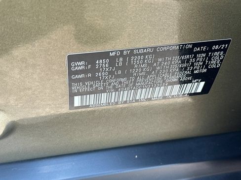 Used 2022 Subaru Outback Premium AWD/4WD image 34