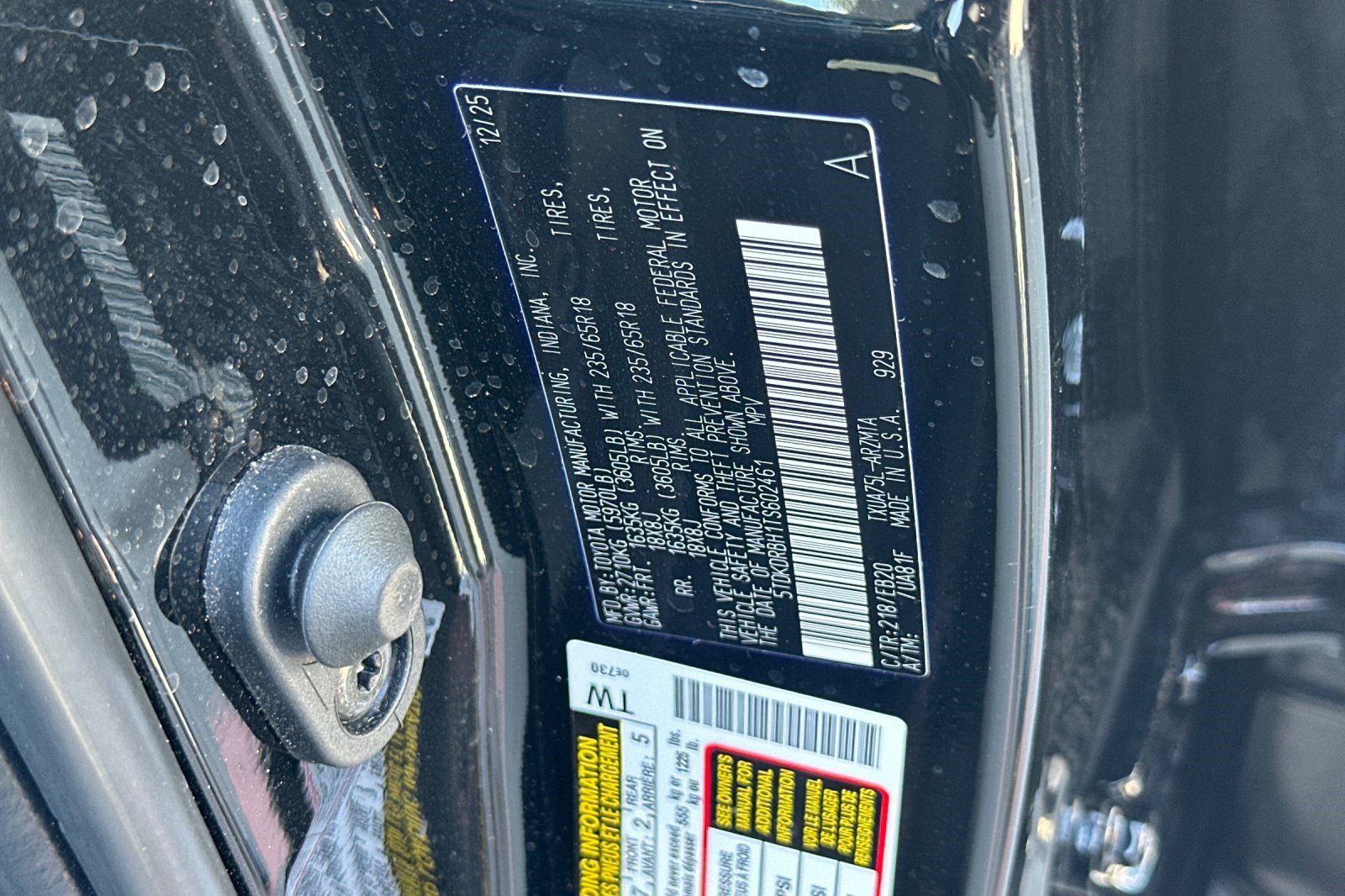 Used 2026 Toyota Highlander XLE AWD/4WD image 25