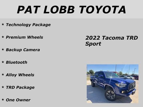 Used 2022 Toyota Tacoma TRD Sport w/ Technology Package image 16