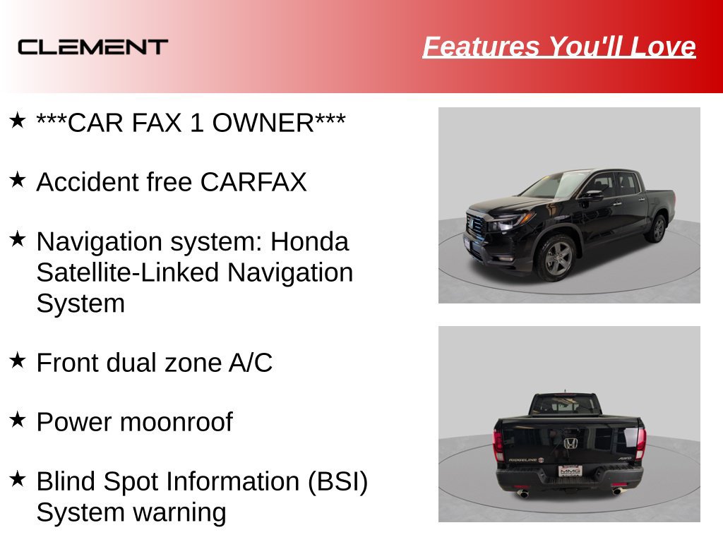 Used 2023 Honda Ridgeline RTL-E image 9