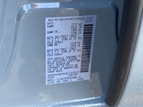 New 2026 Nissan Frontier PRO-4X w/ Tow Package image 23