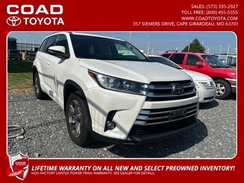 Used 2018 Toyota Highlander Limited Platinum AWD/4WD image 1