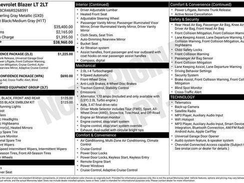 Used 2024 Chevrolet Blazer LT w/ Convenience Package FWD image 4