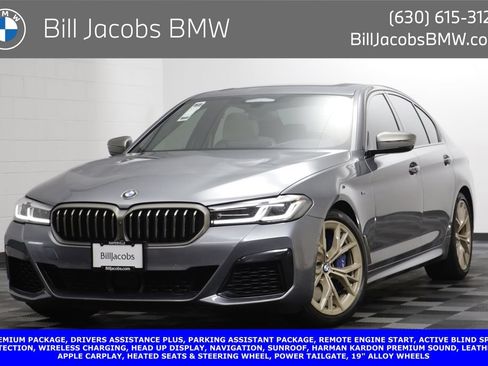 Used 2021 BMW M550i xDrive AWD/4WD image 1