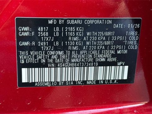 New 2026 Subaru Crosstrek 2.5i image 24