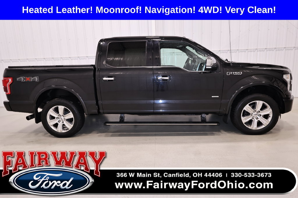Used 2015 Ford F150 Platinum w/ Equipment Group 701A Luxury AWD/4WD image 1