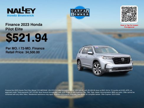 Certified 2023 Honda Pilot Elite image 3