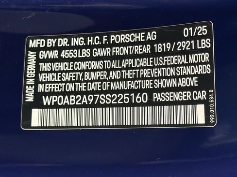 Certified 2025 Porsche 911 Carrera 4 GTS AWD/4WD image 41