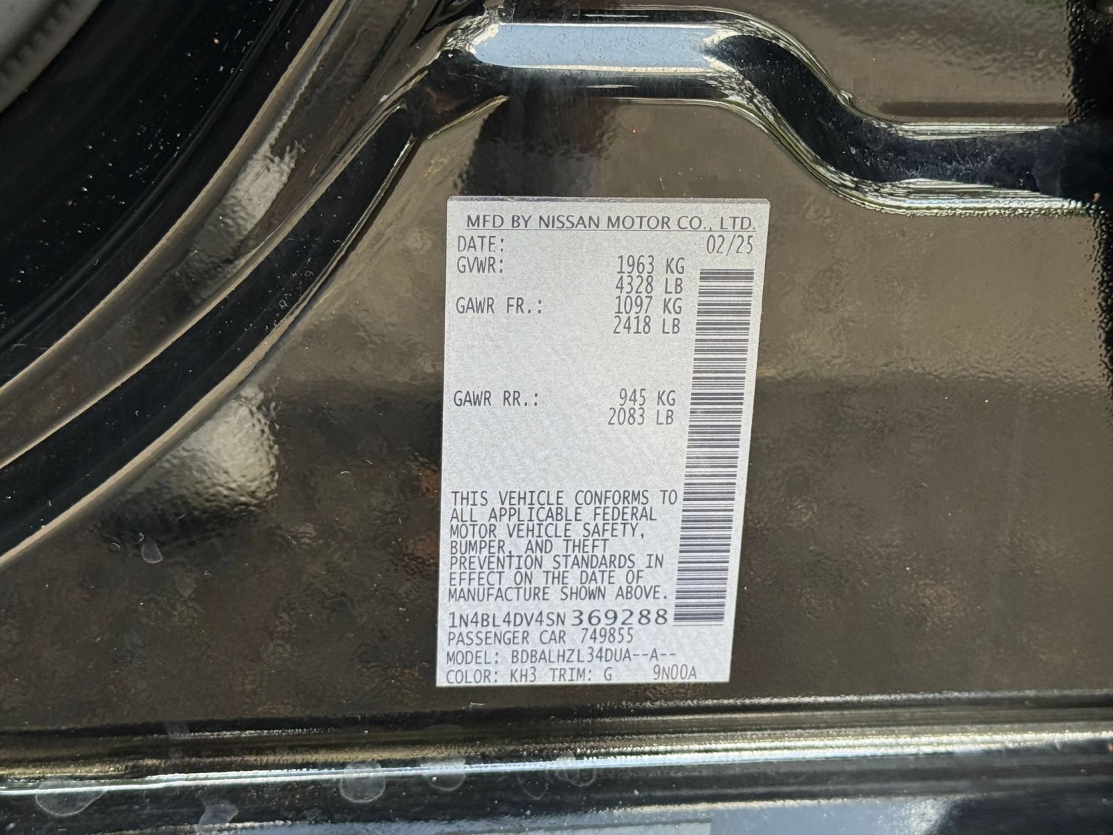 Used 2025 Nissan Altima 2.5 SV FWD image 26