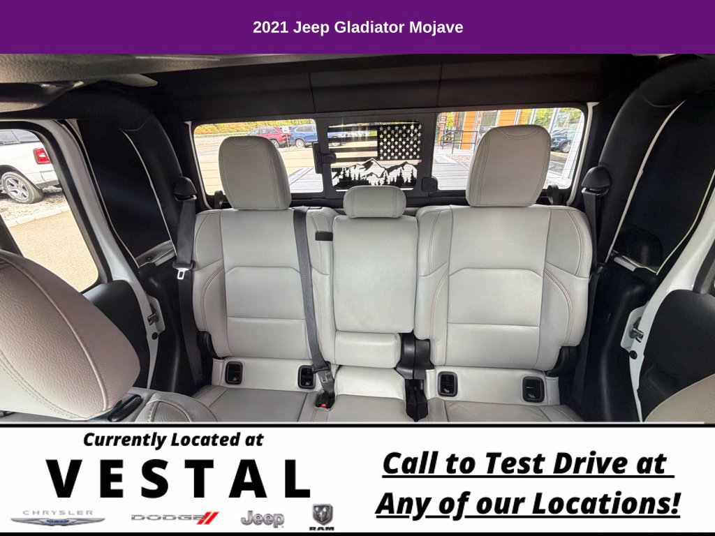 Used 2021 Jeep Gladiator Mojave w/ Dual Top Group AWD/4WD image 19