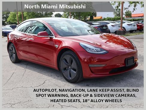Used 2018 Tesla Model 3 Long Range AWD/4WD image 1