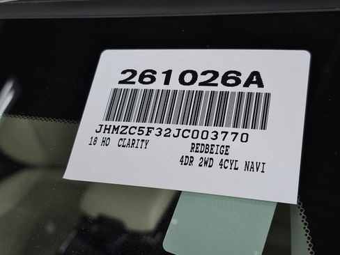 Used 2018 Honda Clarity Touring image 30