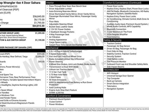 Used 2023 Jeep Wrangler Unlimited Sahara w/ Cold Weather Group image 5