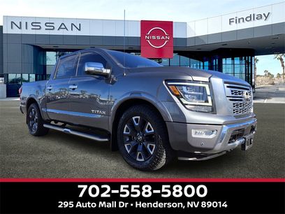 Used 2021 Nissan Titan Platinum Reserve w/ Moonroof Package