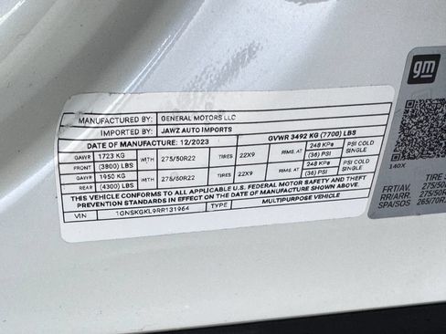 Certified 2024 Chevrolet Suburban High Country w/ Premium Package AWD/4WD image 13