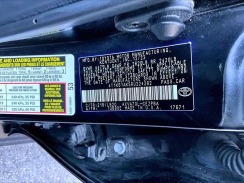 Certified 2024 Toyota Camry XSE FWD image 34