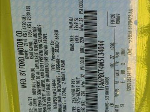 Used 2021 Ford Mustang GT Premium w/ GT Performance Package image 24