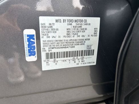 Used 2022 Ford Edge SE w/ Black Appearance Package AWD/4WD image 37