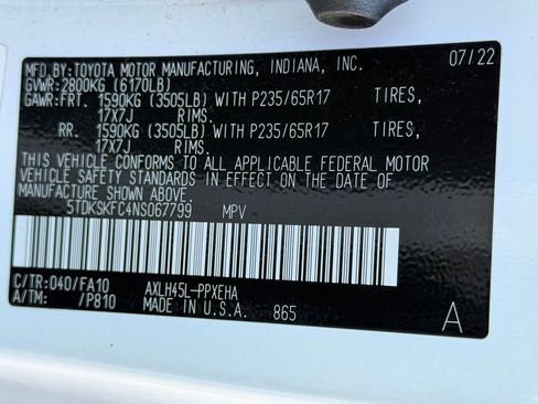 Used 2022 Toyota Sienna LE image 34