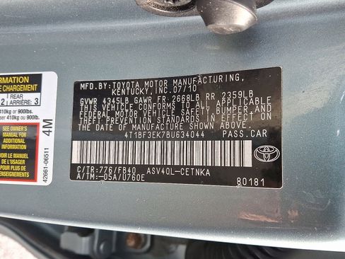 Used 2011 Toyota Camry LE image 25