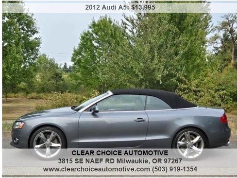 Used 2012 Audi A5 2.0T Premium Plus AWD/4WD image 9
