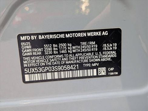 Used 2025 BMW X3 xDrive30i w/ M Sport Package AWD/4WD image 24