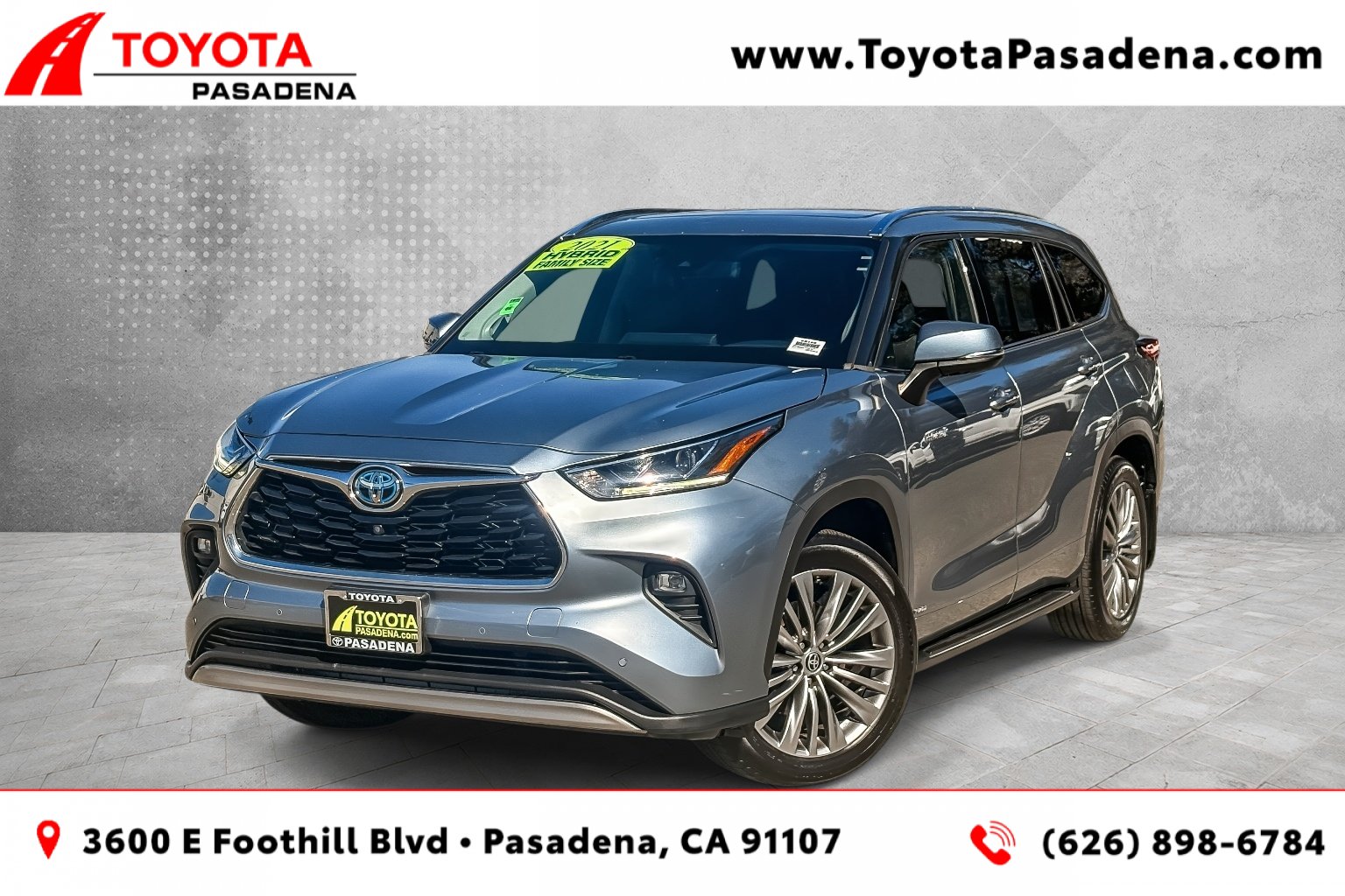 Used 2021 Toyota Highlander Platinum AWD/4WD image 1