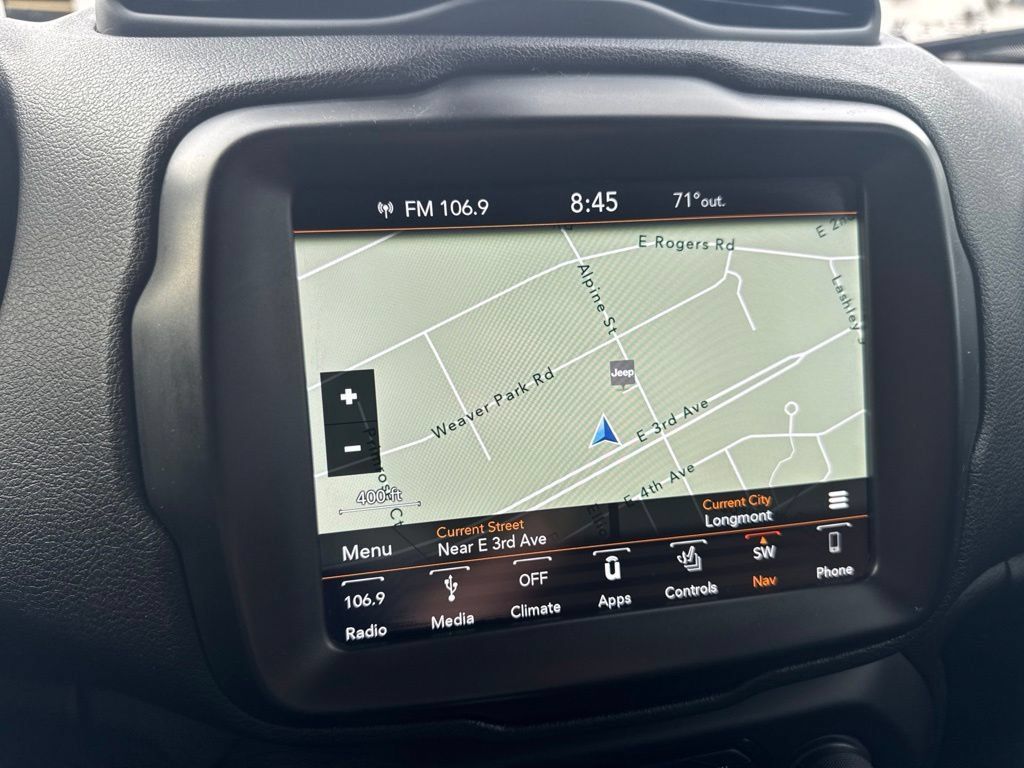Used 2018 Jeep Renegade Latitude w/ UConnect 8.4 Nav Group AWD/4WD image 14