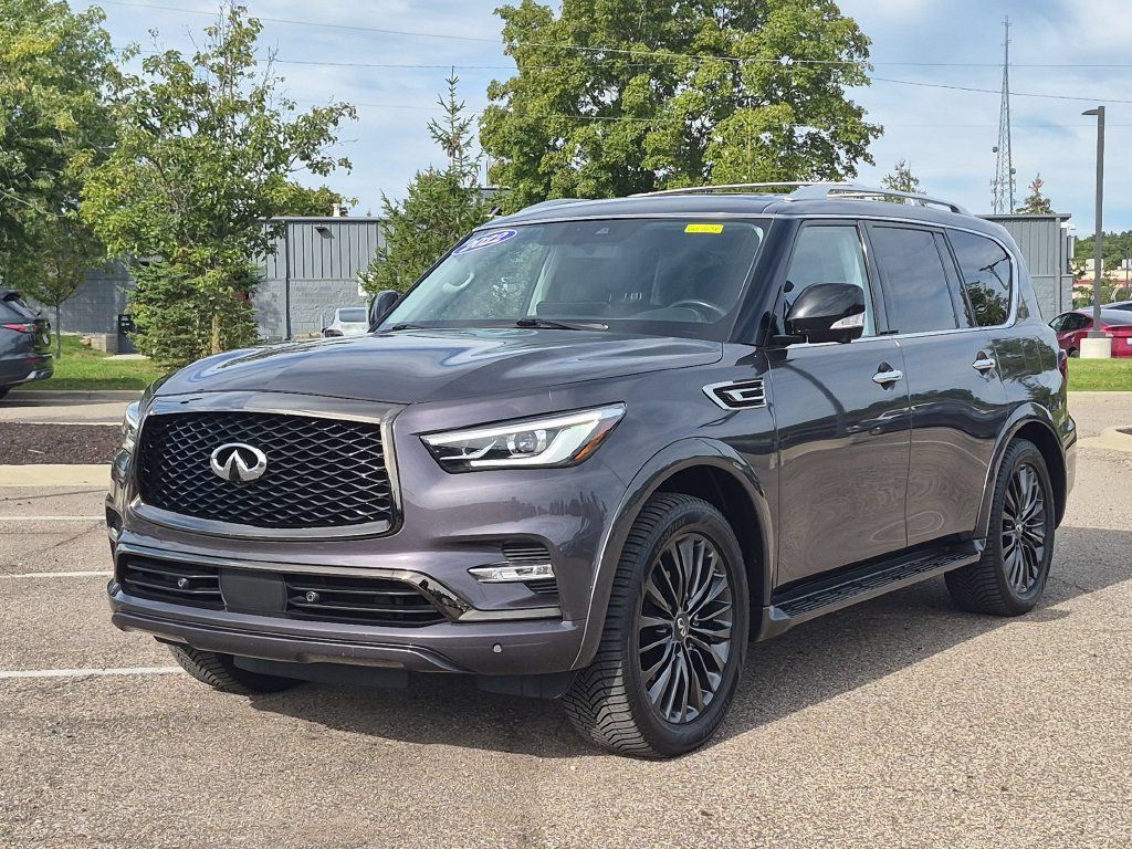 Used 2022 INFINITI QX80 Premium Select w/ Cargo Package AWD/4WD image 1