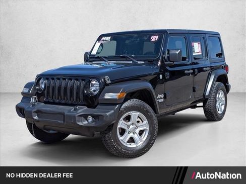 Used 2021 Jeep Wrangler Unlimited Sport AWD/4WD image 1