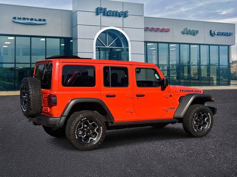 Used 2023 Jeep Wrangler Unlimited Rubicon 4xe w/ Steel Bumper Group image 2