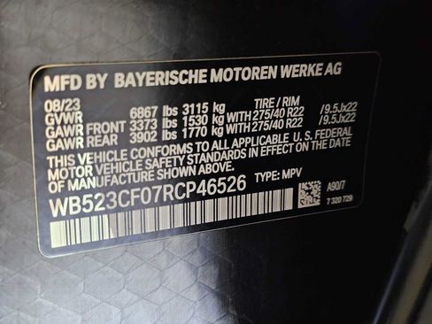 Used 2024 BMW iX xDrive50 w/ Sport Package AWD/4WD image 34