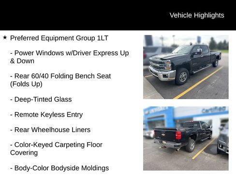 Used 2015 Chevrolet Silverado 2500 LT w/ LT Convenience Package AWD/4WD image 5