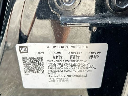 Used 2022 Cadillac CT4 V Blackwing w/ Carbon Fiber 1 Package image 33