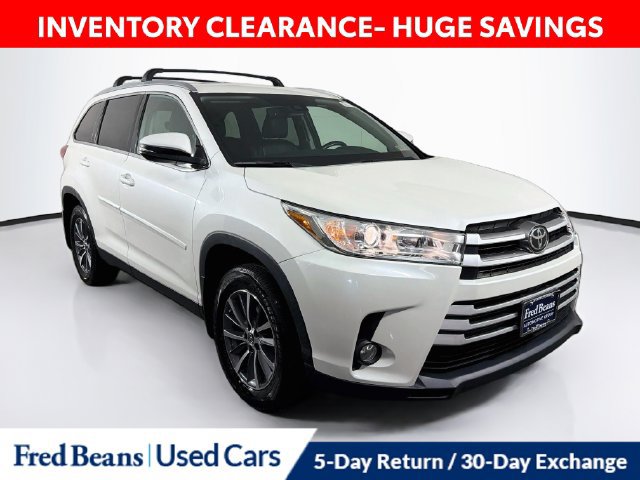 Used 2019 Toyota Highlander XLE AWD/4WD image 1