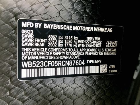 Used 2024 BMW iX xDrive50 w/ Premium Package AWD/4WD image 36