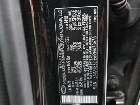 Used 2024 Hyundai Tucson Limited FWD image 9