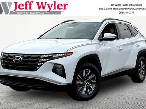 Used 2023 Hyundai Tucson Blue AWD/4WD image 1