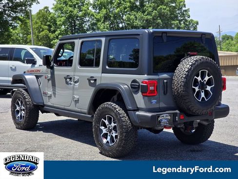 Used 2022 Jeep Wrangler Unlimited Rubicon w/ Steel Bumper Group AWD/4WD image 2