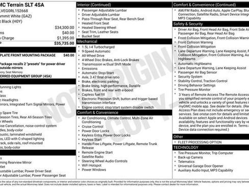 Used 2024 GMC Terrain SLT image 3