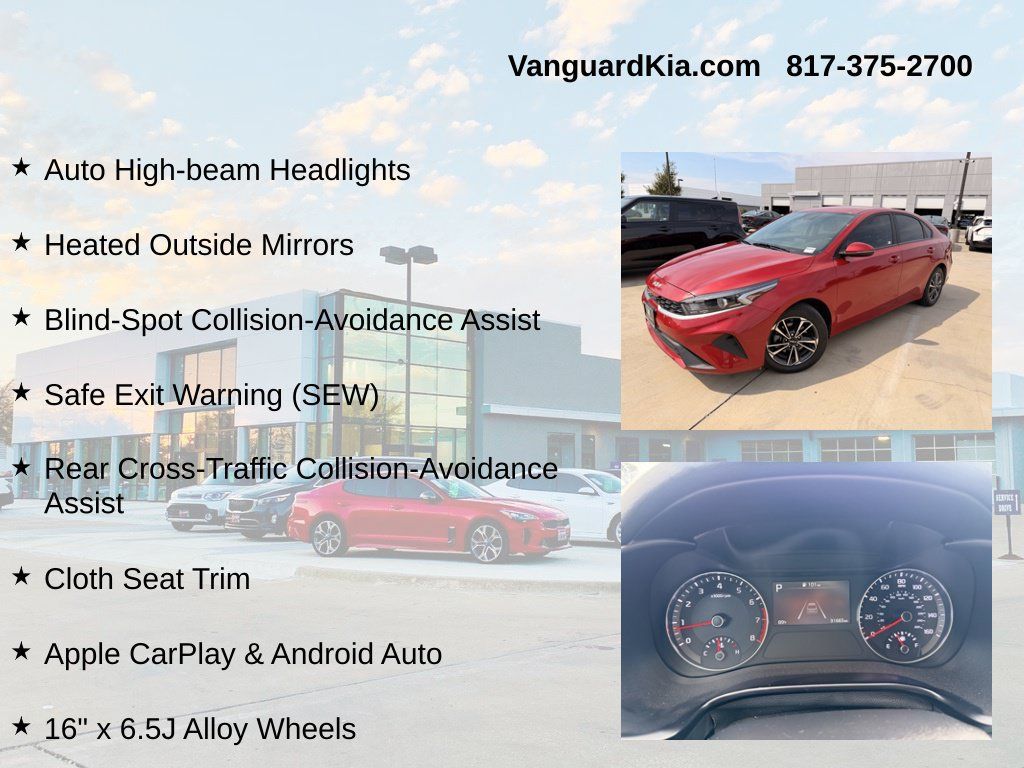 Certified 2024 Kia Forte LXS w/ LXS Technology Package FWD image 12