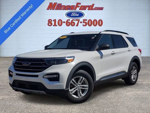 Certified 2021 Ford Explorer XLT w/ Equipment Group 202A AWD/4WD image 1