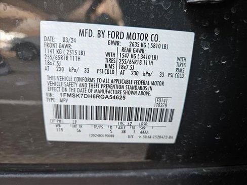 Certified 2024 Ford Explorer XLT w/ Equipment Group 202A RWD image 18